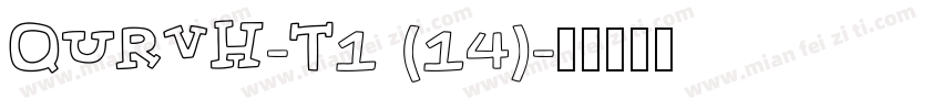 QURVH-T1 (14)字体转换